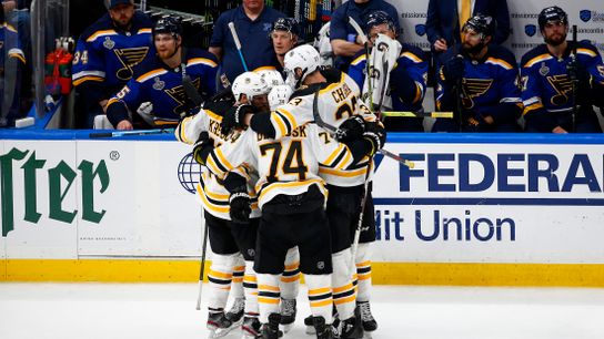 FINAL: Bruins 5, Blues 1 - Tuukka Rask, top six send Cup Final the distance taken at Enterprise Center (2019 Stanley Cup Playoffs)