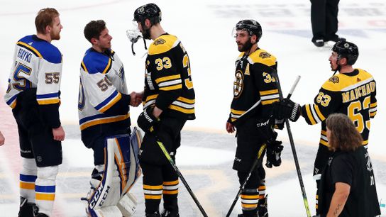 Ryan: In a devastated Bruins locker room, the final chapters of a storybook ending were ripped away taken at TD Garden (2019 Stanley Cup Playoffs)