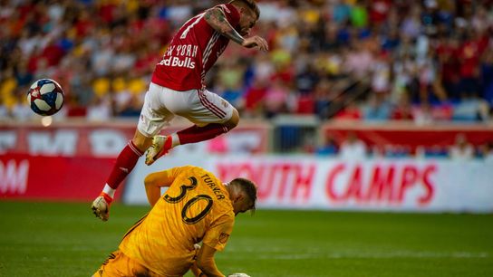 BSJ Match Report: Revolution 1, Red Bulls 1 - 9 saves by Matt Turner the difference taken at BSJ Headquarters (Revolution)