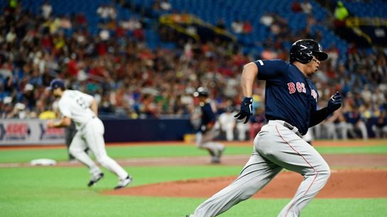BSJ Game Report: Red Sox 9, Rays 4 - Sox erupt early and provide plenty of backing for ERod taken at BSJ Headquarters (Red Sox)