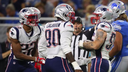 BSJ Game Report: Patriots 31, Lions 3 - Defense (9 sacks) shows off depth taken at BSJ Headquarters (Patriots)