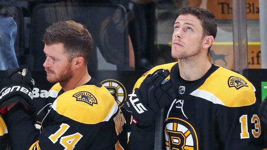 Junior hockey teammates Chris Wagner & Charlie Coyle are finally back home - and not leaving anytime soon taken at Warrior Ice Arena (Best of BSJ Free Preview)