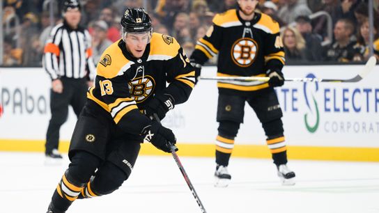 How a little bit of a ‘basketball mentality’ can help an improving Bruins offense shift into high gear taken at TD Garden (Bruins)
