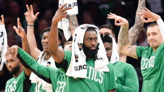 Jaylen Brown gives glimpse of All-Star potential against Raptors taken at TD Garden (Celtics)