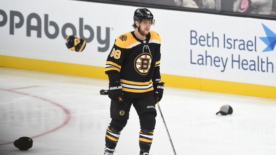 Bullseye: On David Pastrnak’s evolution as one of the NHL’s elite goal scorers taken at TD Garden (Bruins)