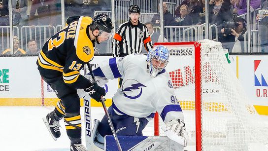 Ryan: Bruins' secondary-scoring woes come to a head in ‘measuring stick’ game against Lightning taken at TD Garden (Bruins)