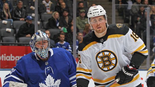 Bruins Notes: Patience being rewarded as newcomers try to shoulder some of scoring load, Bjork heads down to Providence taken at Warrior Ice Arena (Bruins)