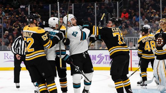 BSJ Game Report: Bruins 5, Sharks 1 - B's get scoring from 11 different players in beatdown taken at TD Garden (Bruins)