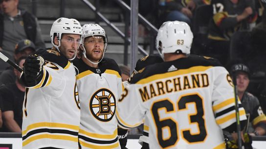 BSJ Game Report: Bruins 4, Golden Knights 3 - Top line keys comeback victory over Vegas, Rask has dehydration scare taken at BSJ Headquarters (Bruins)