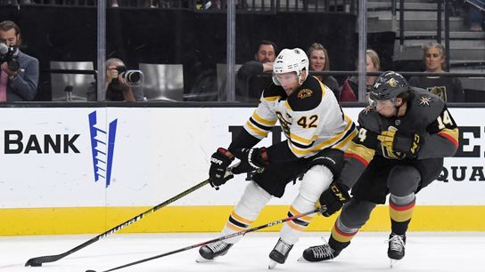 David Backes provided the blueprint for how he can remain in Bruins’ regular rotation in Vegas taken at BSJ Headquarters (Bruins)