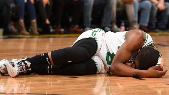 Celtics doctors explain Kemba Walker's injury and recovery taken at TD Garden (Celtics)