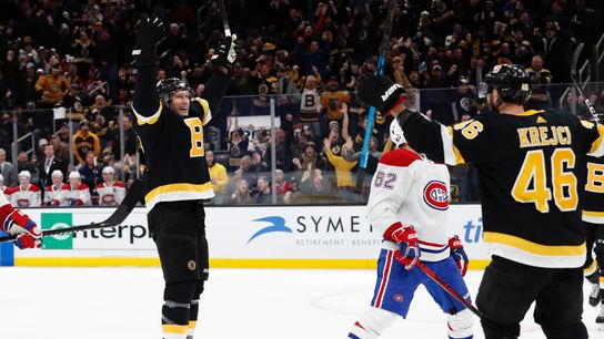 BSJ Game Report: Bruins 3, Canadiens 1 — Pastrnak, Backes spur another comeback win taken at TD Garden (Bruins)