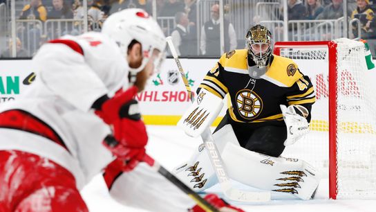 BSJ Game Report: Bruins 2, Hurricanes 0 - Halak posts shutout, B’s rally late to secure 8th straight win taken at TD Garden (Bruins)