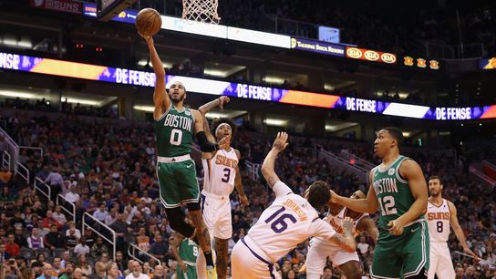 Why Jayson Tatum preferred Suns to Celtics before 2017 NBA Draft taken at BSJ Headquarters (Celtics)