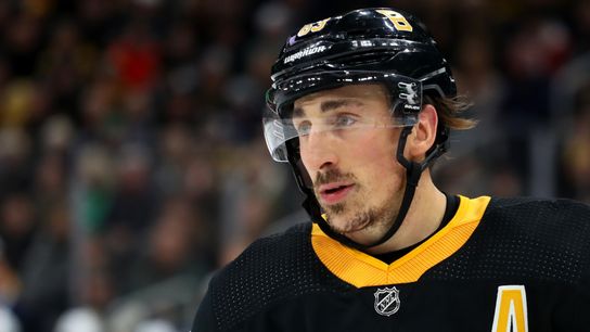 NHL Notebook: Brad Marchand frustrated with concussion spotters, Peters out in Calgary taken at TD Garden (Bruins)