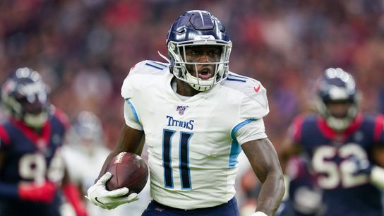 View from Nashville: In Derrick Henry, A.J. Brown and Jonnu Smith, Titans have a trio no one wants to tackle taken at St. Thomas Sports Park (Patriots)