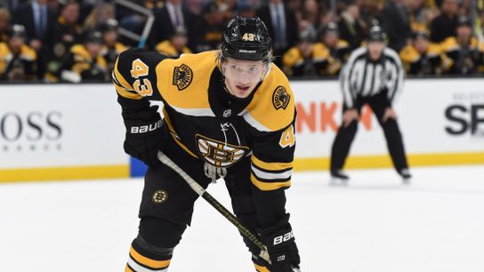 By sticking with the 'little plays’, Danton Heinen won the battle in Tuesday’s win over Carolina taken at TD Garden (Bruins)