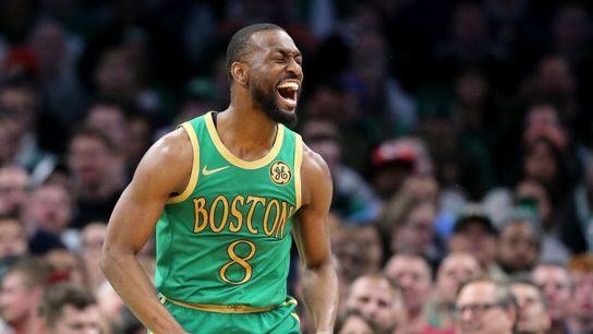 Dr. Flynn: What's going on with Kemba Walker's sore knee? taken at BSJ Headquarters (Celtics)