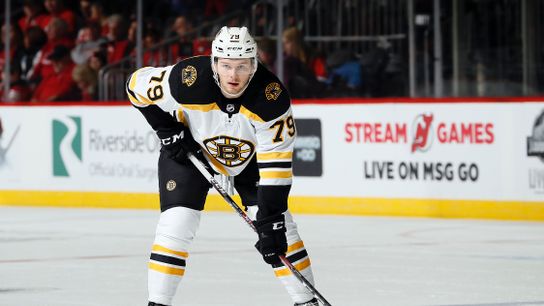 Could Jeremy Lauzon be the answer the Bruins are looking for on the blue line? taken at BSJ Headquarters (Bruins)
