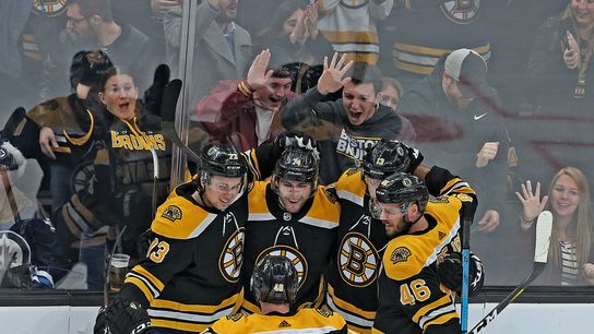 BSJ Game Report: Bruins 5, Jets 4 - Pastrnak, DeBrusk lead B’s over Jets taken at TD Garden (Bruins)