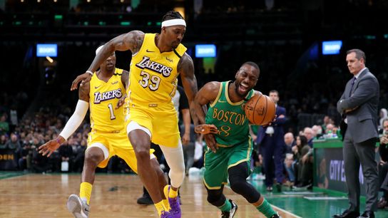 How one unique film session helped propel Celtics to statement win over Lakers taken at TD Garden (Celtics)