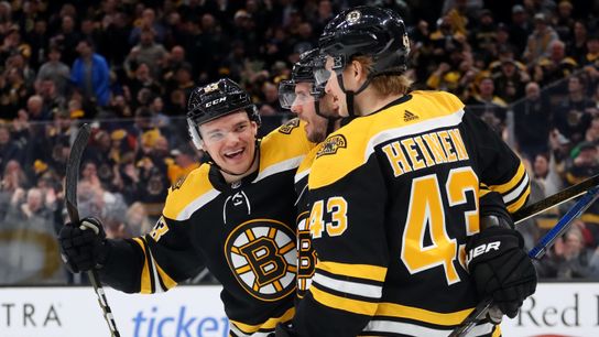 Have the Bruins struck gold with their latest middle-6 forward combinations? taken at TD Garden (Bruins)