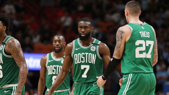BSJ Game Report: Celtics 112, Thunder 111 - Starting five combines for 96 points in comeback win taken at BSJ Headquarters (Celtics)