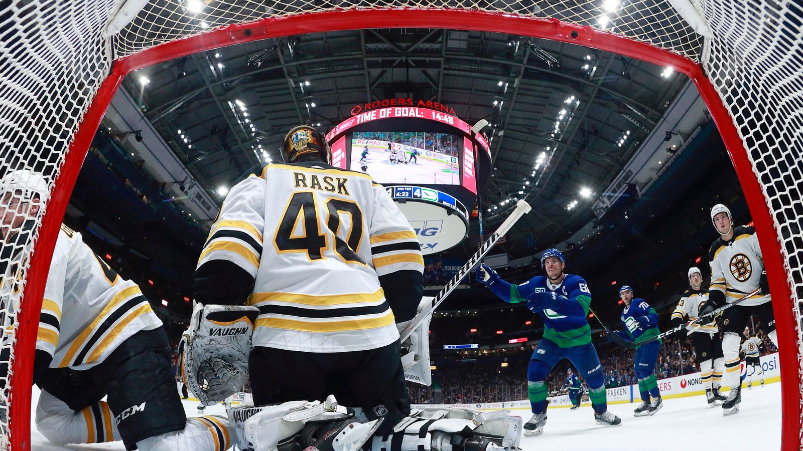 McAvoy scores in season debut, Bruins beat skidding Flames - The
