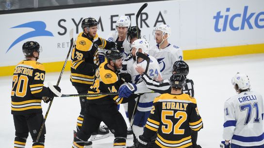 Slugfest between Bruins, Bolts should be sign of things to come in potential postseason bout taken at TD Garden (Bruins)