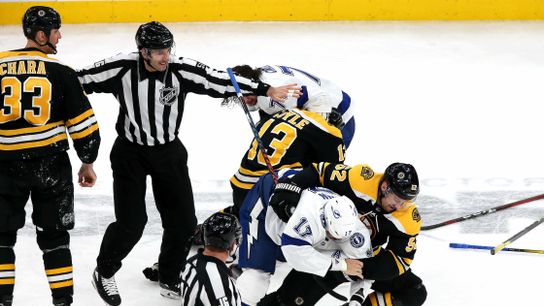 NHL Notebook: Scouting what should be a heavyweight bout between Bruins/Lightning, NHL heading to Vegas? taken at BSJ Headquarters (Bruins)