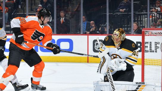 BSJ Game Report: Bruins 2, Flyers 0 - Rask records 50th shutout as B’s hold off Philly taken at BSJ Headquarters (Bruins)