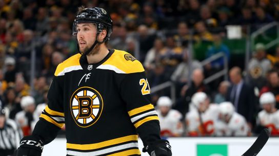 Why Nick Ritchie faces a steeper uphill climb than most with NHL's potential return this summer taken at BSJ Headquarters (Bruins)