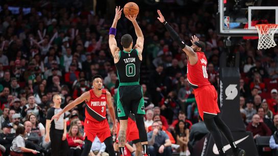 Jayson Tatum is putting all the pieces together in February taken at BSJ Headquarters (Celtics)