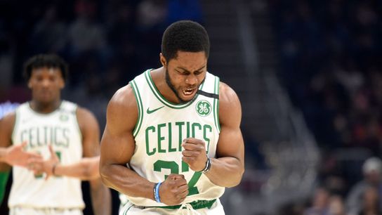 Semi Ojeleye's improved shooting will be critical X-Factor for Celtics' postseason taken at BSJ Headquarters (Celtics)