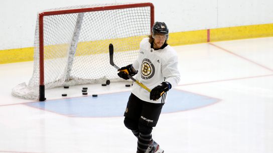 How do Bruins adjust if Pastrnak, Kase can’t rejoin team in Boston? taken at BSJ Headquarters (Bruins)