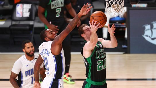 Robb: Gordon Hayward's aggression has reached a new level in Orlando taken at BSJ Headquarters (Celtics)