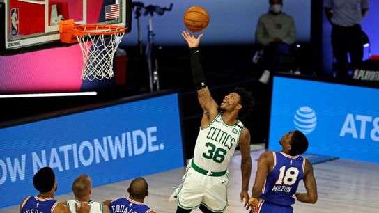 BSJ Game Report: Celtics 102, 76ers 94 -- Defense, Kemba carries C's to 3-0 series lead taken at BSJ Headquarters (Celtics)