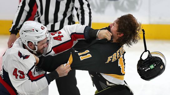 NHL Notebook: Should the Bruins want the Capitals over Penguins in first round of playoffs? taken at BSJ Headquarters (Bruins)