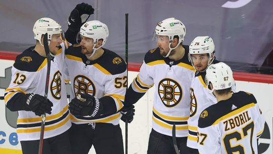 Final: Devils 4, Bruins 3 (OT) - B's come up short in Newark taken at BSJ Headquarters (Bruins)