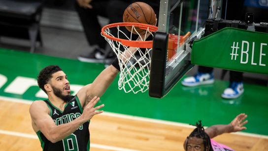 @BetOnline_ag BSJ Live Coverage: Heat 62, Celtics 56 (Half) taken at BSJ Headquarters (Celtics)