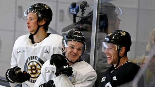 Bruins camp report: No decisions yet on lineup, important deadlines approaching for missing players taken at BSJ Headquarters (Bruins)