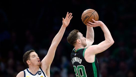 Examining Gordon Hayward sign-and-trade scenarios with the Pacers taken at BSJ Headquarters (Celtics)