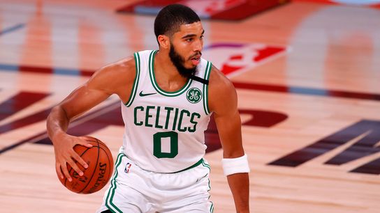 Jayson Tatum is captaining the Celtics offense to new heights taken at BSJ Headquarters (Celtics)