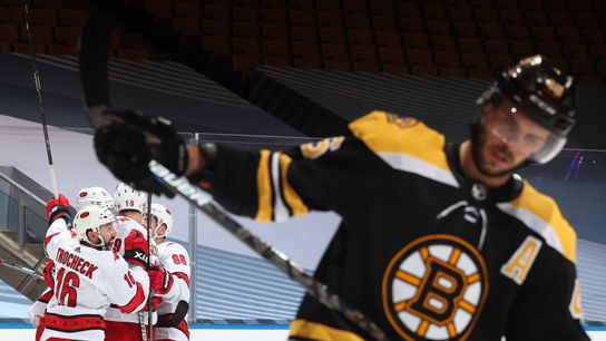 BSJ Game Report: Hurricanes 3, Bruins 2 - Shorthanded Bruins can't punch back against Carolina taken at BSJ Headquarters (Bruins)