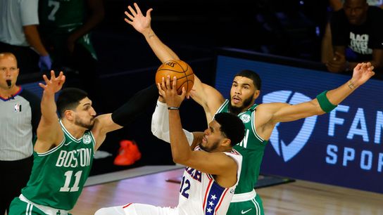Brad Stevens turns to a creative look in convincing Game 2 win over 76ers taken at BSJ Headquarters (Celtics)