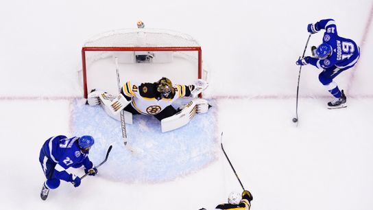 BSJ Game Report: Bruins 3, Lightning 2 - Halak, top line hold off Bolts as B's take early lead taken at BSJ Headquarters (Bruins)