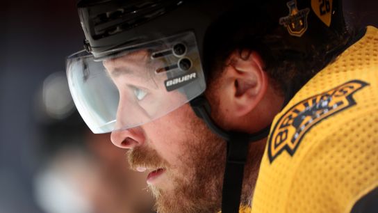 'No one's ever alone here' - A candid Chris Wagner sheds light on importance of mental health during a COVID-impacted season taken at BSJ Headquarters (Bruins)