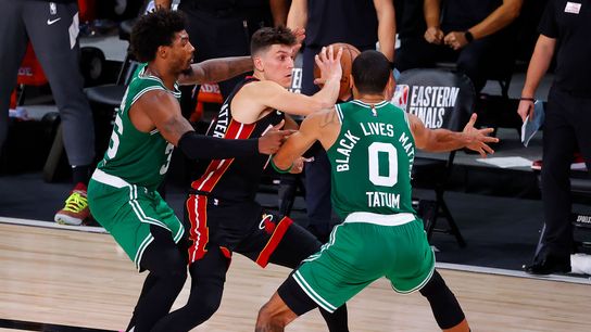 BSJ Game Report: Heat 112, Celtics 109 - Tyler Herro (37 points) puts Celtics season on the brink taken at BSJ Headquarters (Celtics)