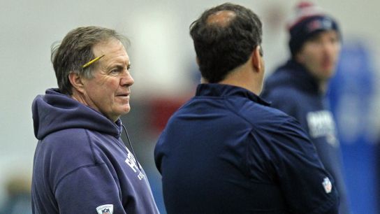 Bedard: Mike Lombardi explains why the Patriots may not take a QB at 15 or higher taken at BSJ Headquarters (Patriots)