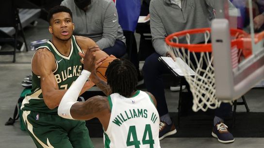 Final: Celtics 122, Bucks 114- Celtics bounce back behind Tatum taken at BSJ Headquarters (Celtics)